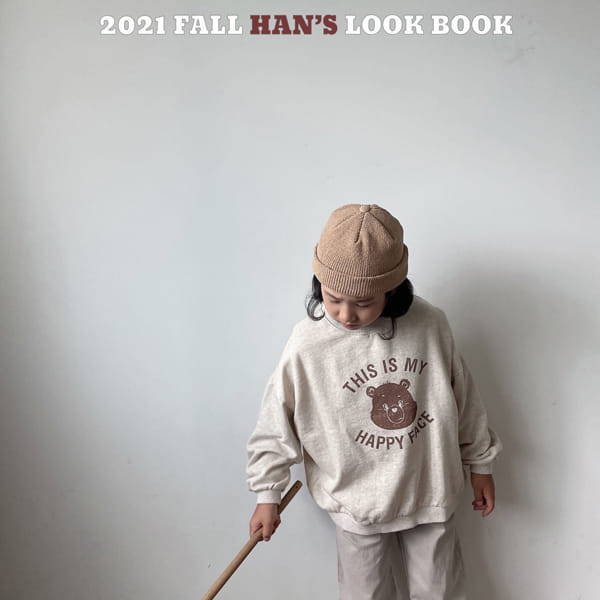 HAN'S - Korean Children Fashion - #Kfashion4kids - Happy Bear Sweatshirt - 10