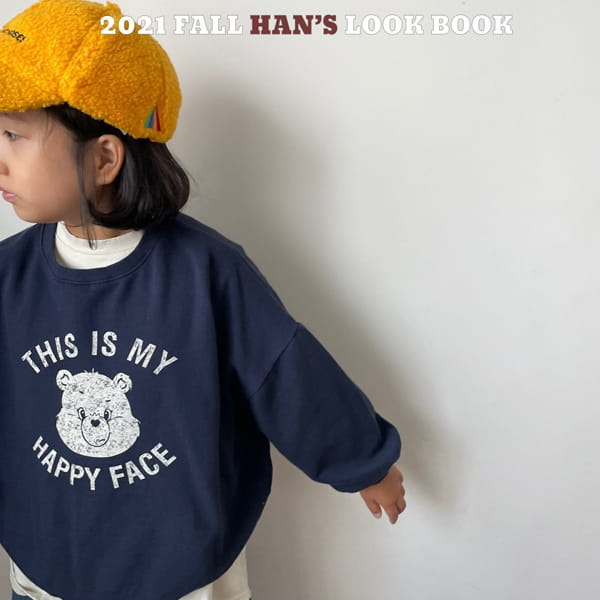 HAN'S - Korean Children Fashion - #Kfashion4kids - Happy Bear Sweatshirt - 11
