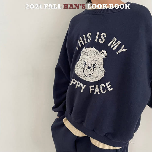 HAN'S - Korean Children Fashion - #Kfashion4kids - Happy Bear Sweatshirt - 4