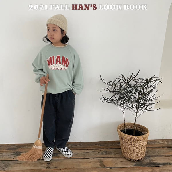 HAN'S - Korean Children Fashion - #Kfashion4kids - Miami Raglan Tee - 10