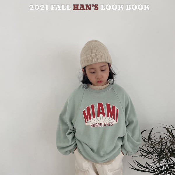 HAN'S - Korean Children Fashion - #Kfashion4kids - Miami Raglan Tee - 11