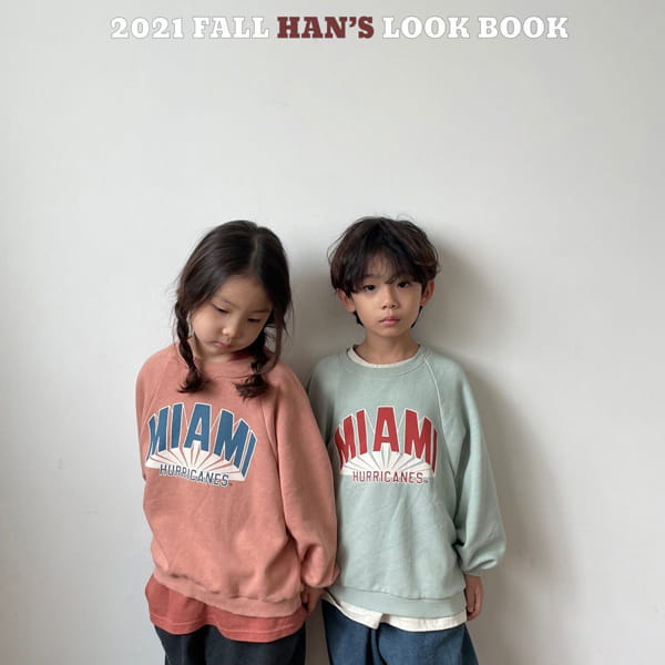 HAN'S - Korean Children Fashion - #Kfashion4kids - Miami Raglan Tee - 3