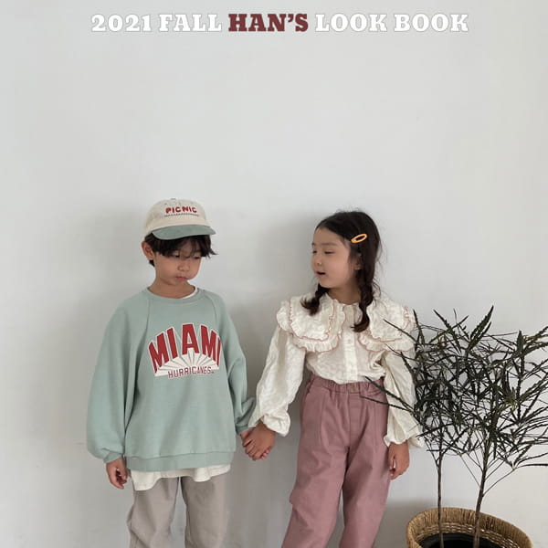 HAN'S - Korean Children Fashion - #Kfashion4kids - Miami Raglan Tee - 4