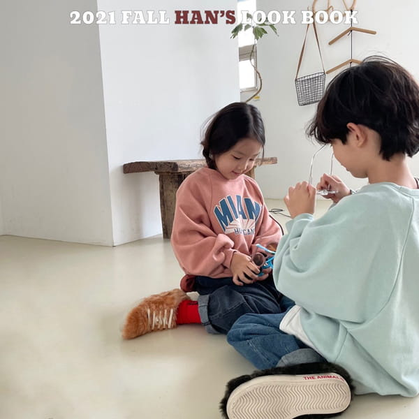 HAN'S - Korean Children Fashion - #Kfashion4kids - Miami Raglan Tee - 6