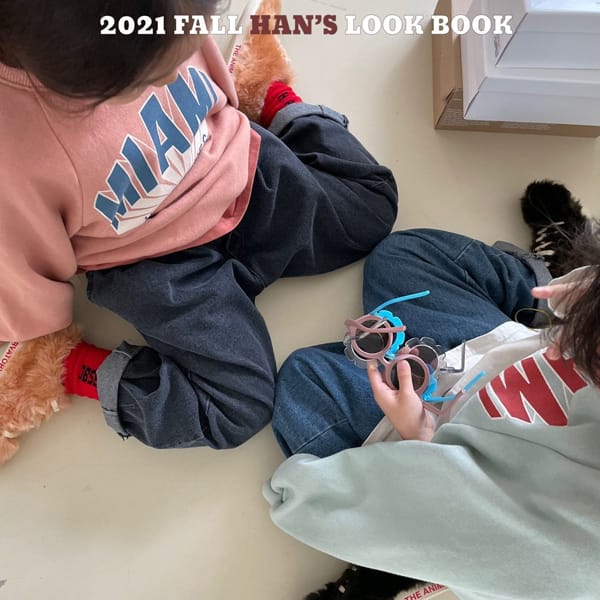 HAN'S - Korean Children Fashion - #Kfashion4kids - Miami Raglan Tee - 7