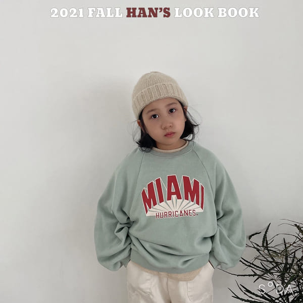 HAN'S - Korean Children Fashion - #Kfashion4kids - Miami Raglan Tee - 9