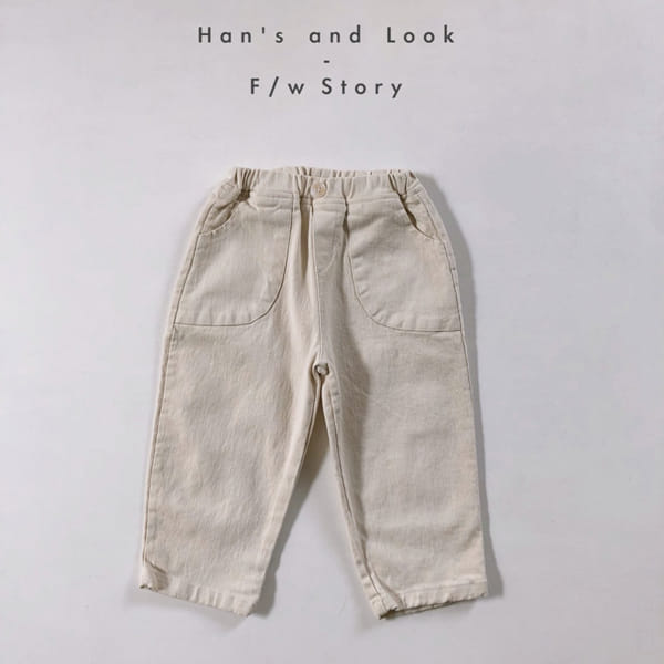HAN'S - Korean Children Fashion - #Kfashion4kids - Pocket Span Pants - 10
