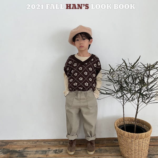 HAN'S - Korean Children Fashion - #Kfashion4kids - Pocket Span Pants - 3