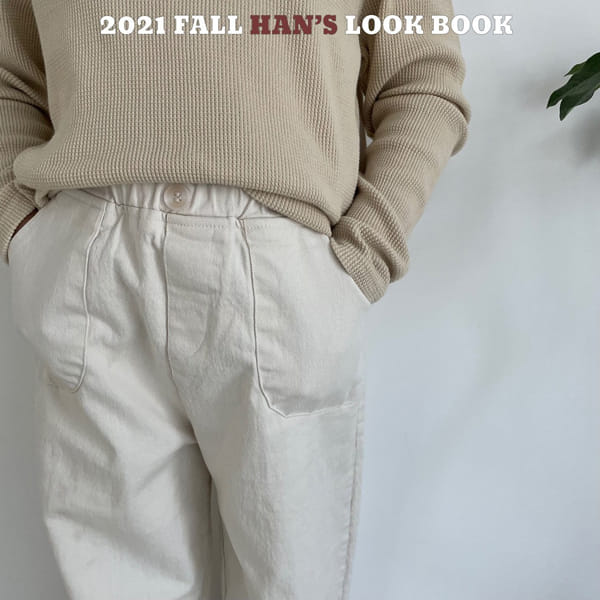 HAN'S - Korean Children Fashion - #Kfashion4kids - Pocket Span Pants - 7