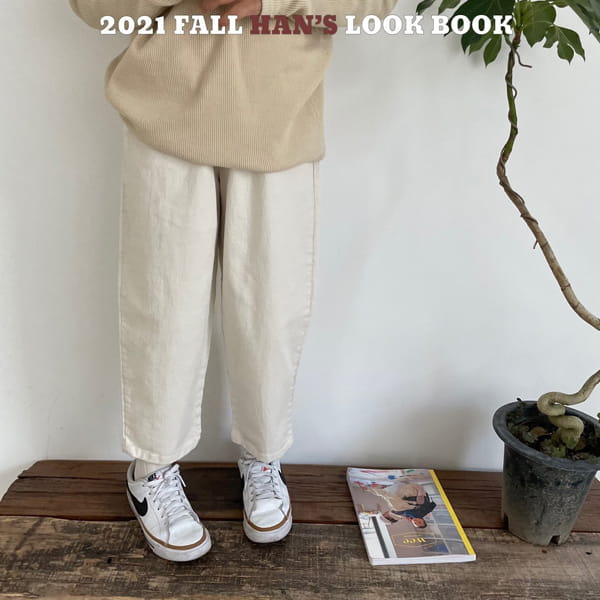 HAN'S - Korean Children Fashion - #Kfashion4kids - Pocket Span Pants - 8