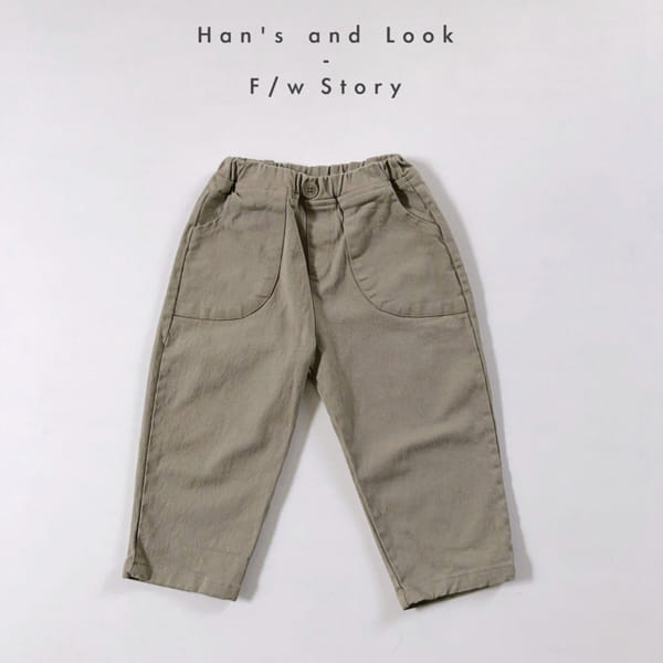 HAN'S - Korean Children Fashion - #Kfashion4kids - Pocket Span Pants - 9