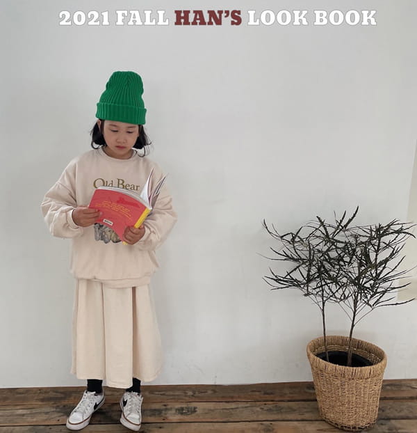 HAN'S - Korean Children Fashion - #Kfashion4kids - Old Bear Sweatshirt - 11