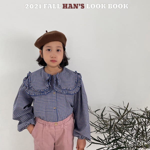 HAN'S - Korean Children Fashion - #Kfashion4kids - Big Frill Blouse - 12