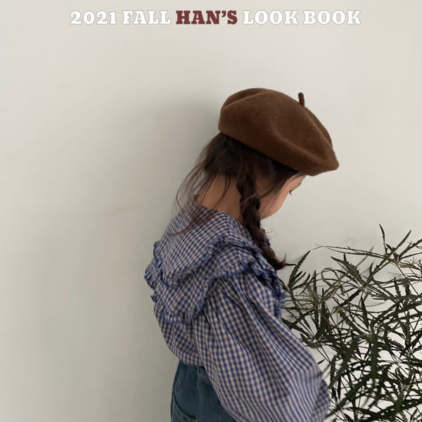 HAN'S - Korean Children Fashion - #Kfashion4kids - Big Frill Blouse - 6