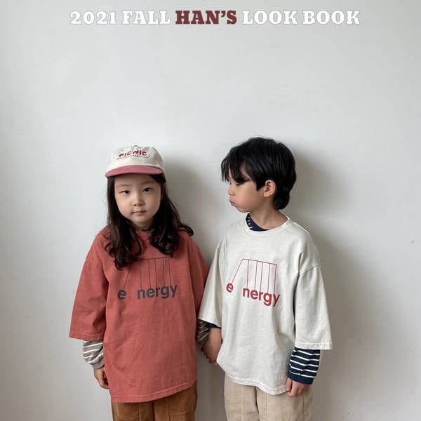 HAN'S - Korean Children Fashion - #Kfashion4kids - Energy Swing Tee