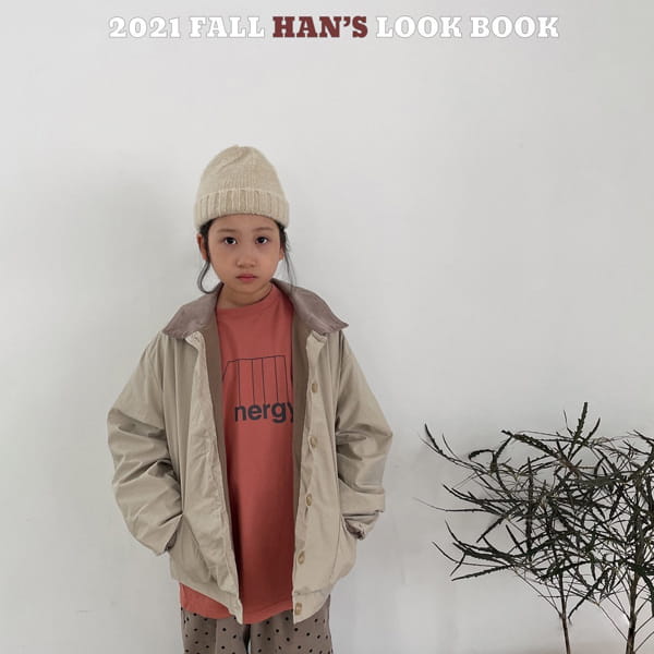 HAN'S - Korean Children Fashion - #Kfashion4kids - Energy Swing Tee - 9