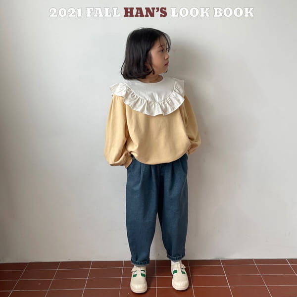 HAN'S - Korean Children Fashion - #Kfashion4kids - Emma Frill Sweatshirt - 12