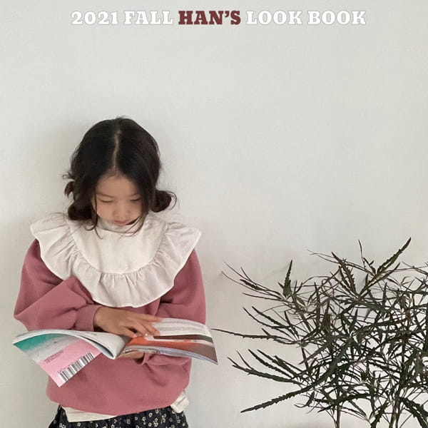 HAN'S - Korean Children Fashion - #Kfashion4kids - Emma Frill Sweatshirt - 4
