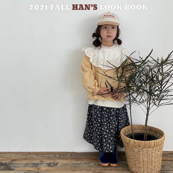 HAN'S - Korean Children Fashion - #Kfashion4kids - Emma Frill Sweatshirt - 7