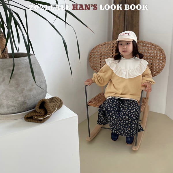 HAN'S - Korean Children Fashion - #Kfashion4kids - Emma Frill Sweatshirt - 8