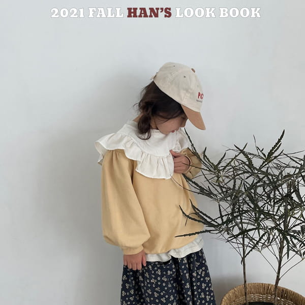 HAN'S - Korean Children Fashion - #Kfashion4kids - Emma Frill Sweatshirt - 9