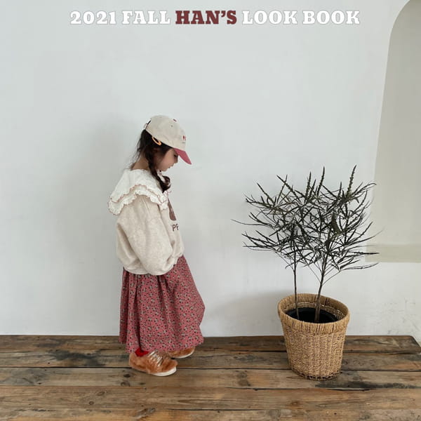 HAN'S - Korean Children Fashion - #Kfashion4kids - Sally Flower Skirt - 2