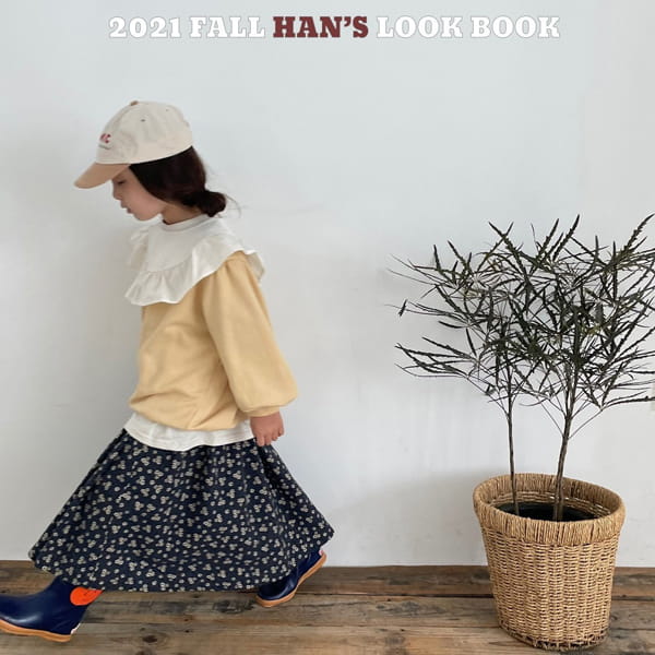 HAN'S - Korean Children Fashion - #Kfashion4kids - Sally Flower Skirt - 6