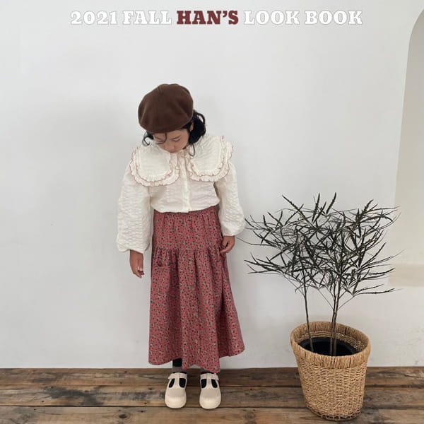 HAN'S - Korean Children Fashion - #Kfashion4kids - Sally Flower Skirt - 9