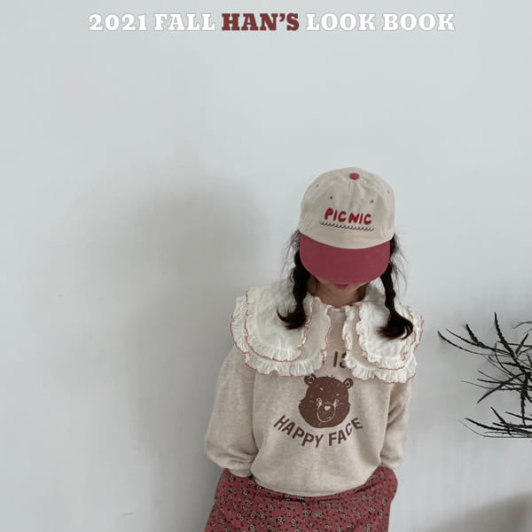 HAN'S - Korean Children Fashion - #Kfashion4kids - Picnic Bear Ball Cap - 10