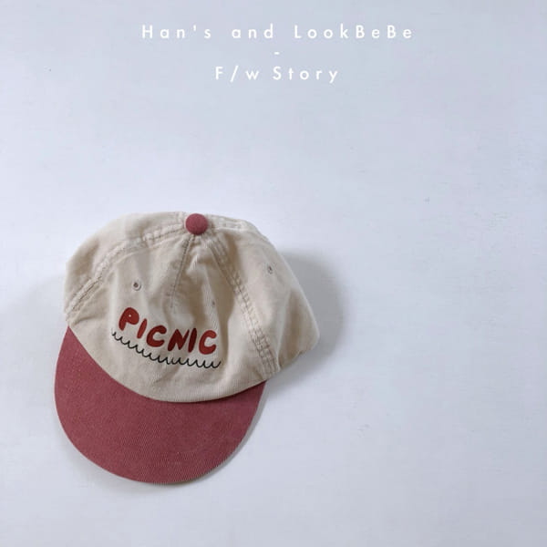 HAN'S - Korean Children Fashion - #Kfashion4kids - Picnic Bear Ball Cap - 12