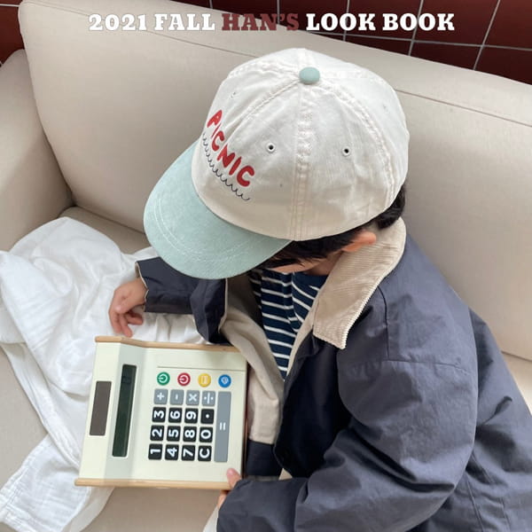 HAN'S - Korean Children Fashion - #Kfashion4kids - Picnic Bear Ball Cap - 5