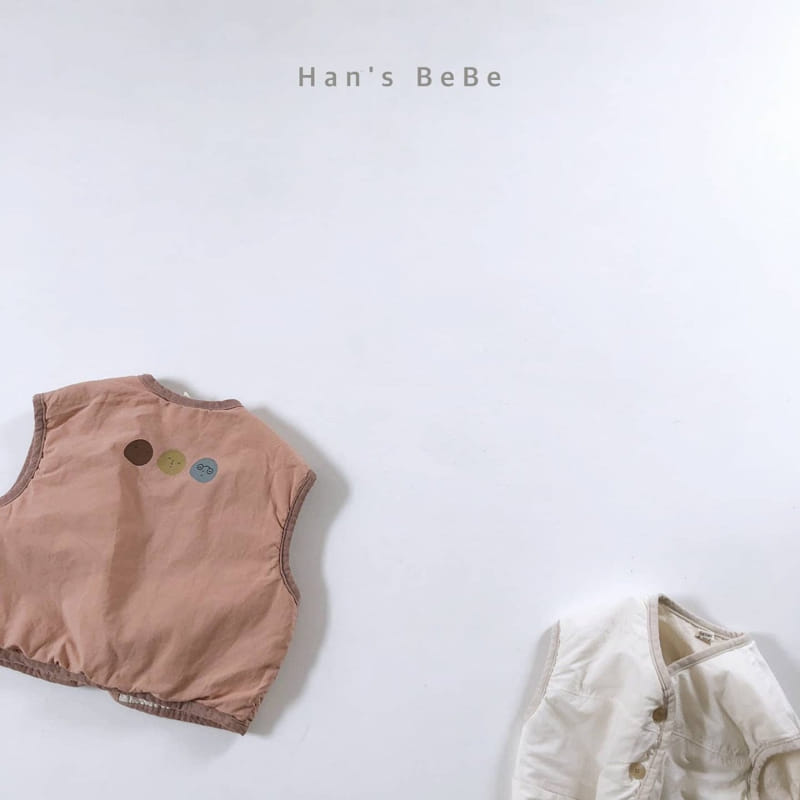 HAN'S - Korean Children Fashion - #Kfashion4kids - Bebe Pocket Piping Vest