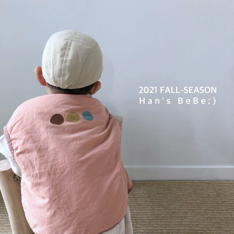HAN'S - Korean Children Fashion - #Kfashion4kids - Bebe Pocket Piping Vest - 7