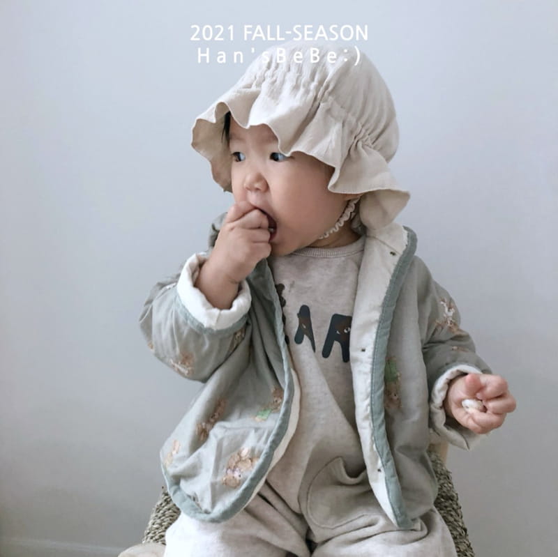 HAN'S - Korean Children Fashion - #Kfashion4kids - Bebe Hood Cardigan - 12