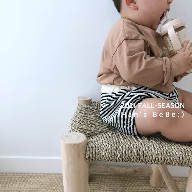 HAN'S - Korean Children Fashion - #Kfashion4kids - Stripe Bloomer - 10