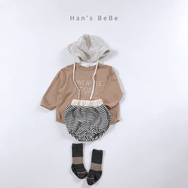 HAN'S - Korean Children Fashion - #Kfashion4kids - Stripe Bloomer - 4