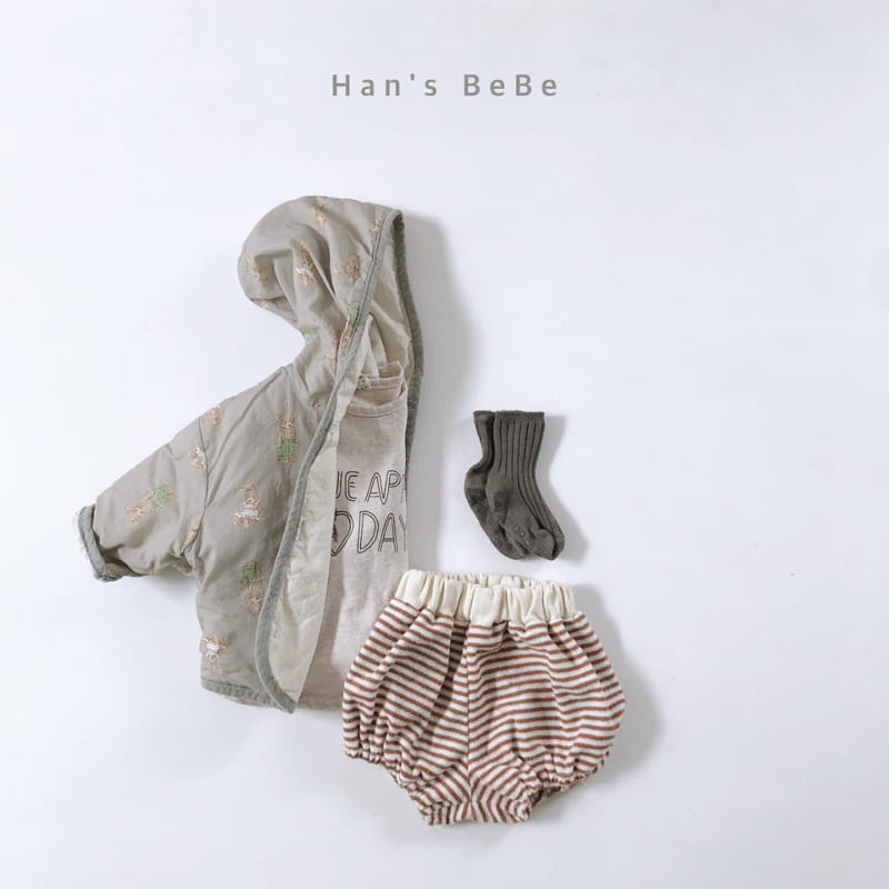 HAN'S - Korean Children Fashion - #Kfashion4kids - Stripe Bloomer - 5