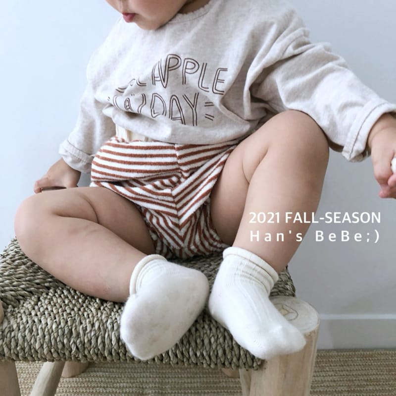 HAN'S - Korean Children Fashion - #Kfashion4kids - Stripe Bloomer - 9