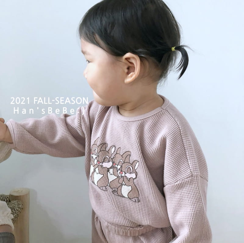 HAN'S - Korean Children Fashion - #Kfashion4kids - Bebe Rabbit Top Bottom Set - 10