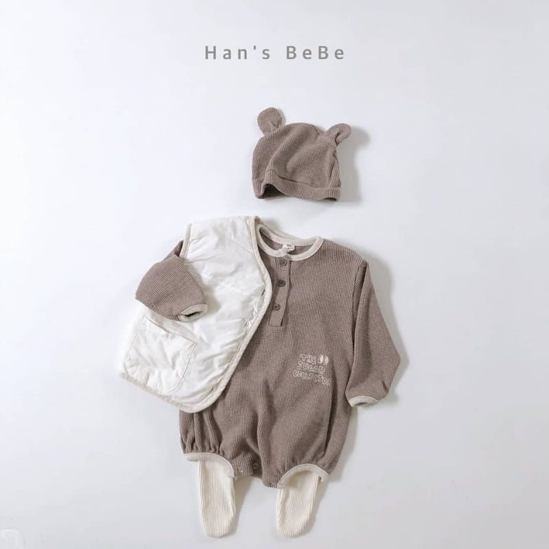 HAN'S - Korean Children Fashion - #Kfashion4kids - Colored Piping Bodysuit - 3