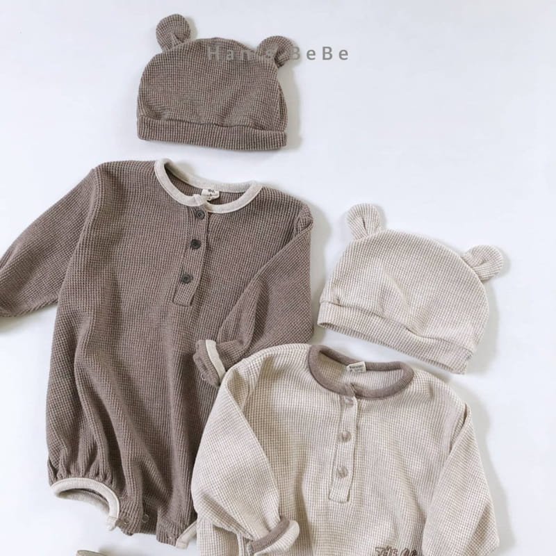 HAN'S - Korean Children Fashion - #Kfashion4kids - Colored Piping Bodysuit - 4
