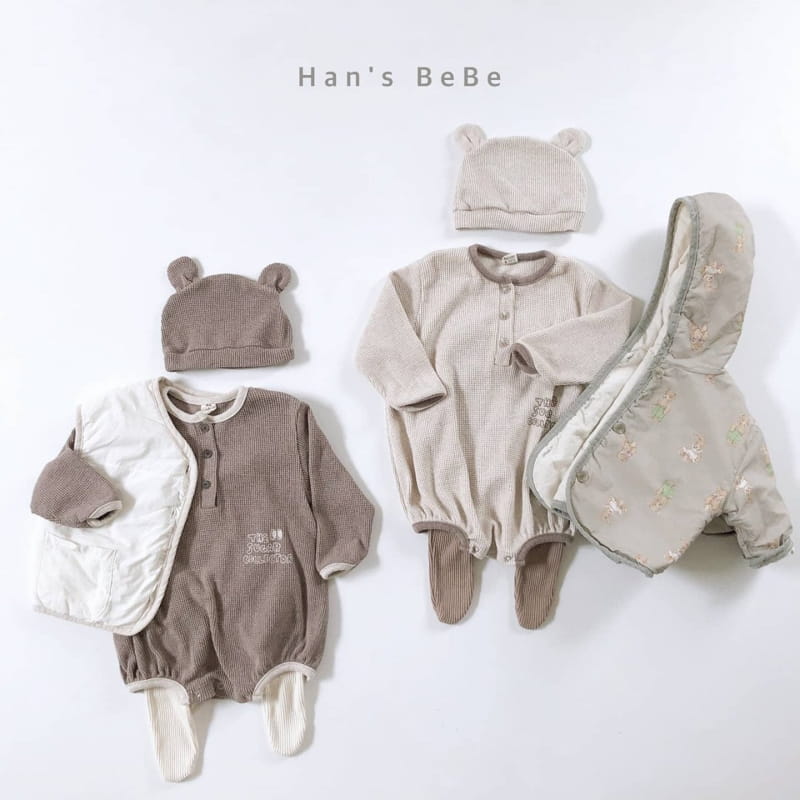HAN'S - Korean Children Fashion - #Kfashion4kids - Colored Piping Bodysuit - 5