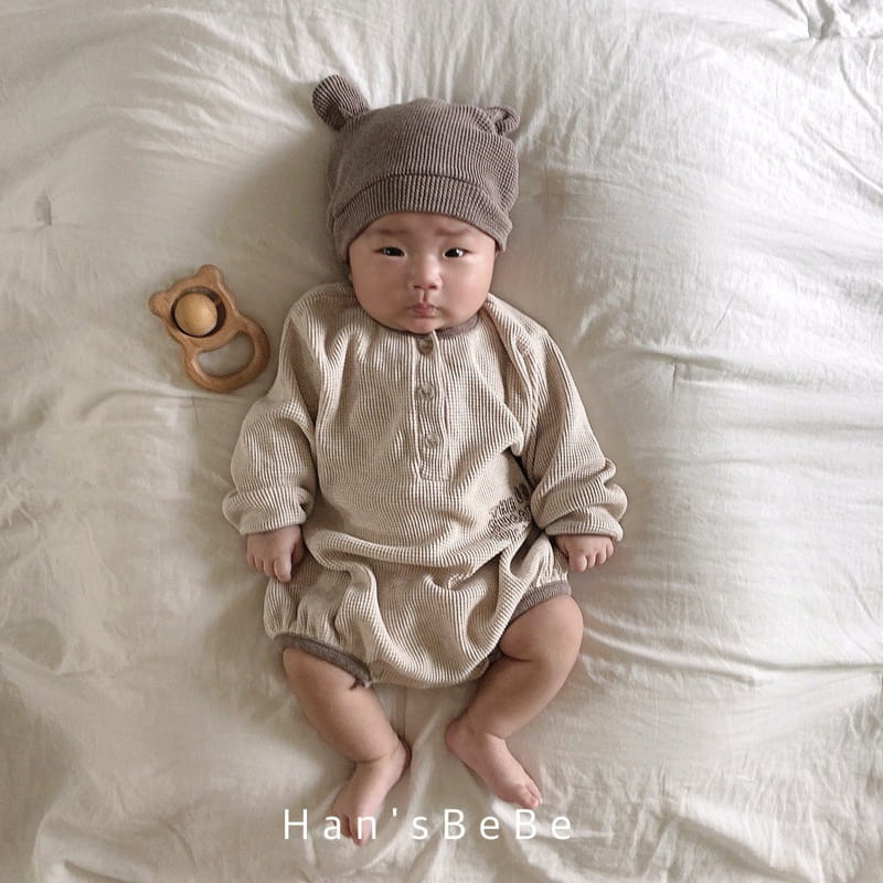HAN'S - Korean Children Fashion - #Kfashion4kids - Colored Piping Bodysuit - 8