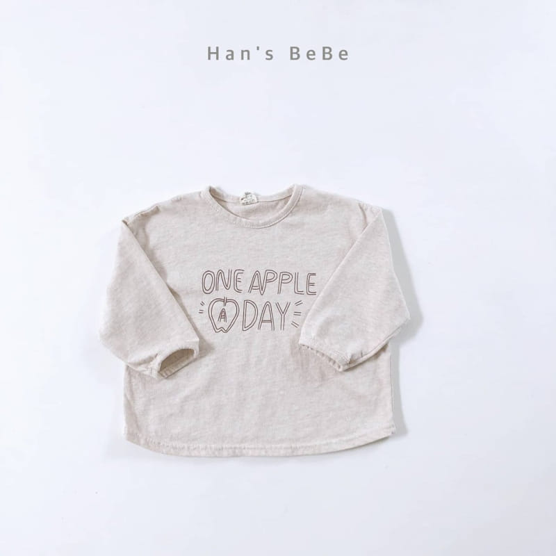 HAN'S - Korean Children Fashion - #Kfashion4kids - Bebe Apple Tee