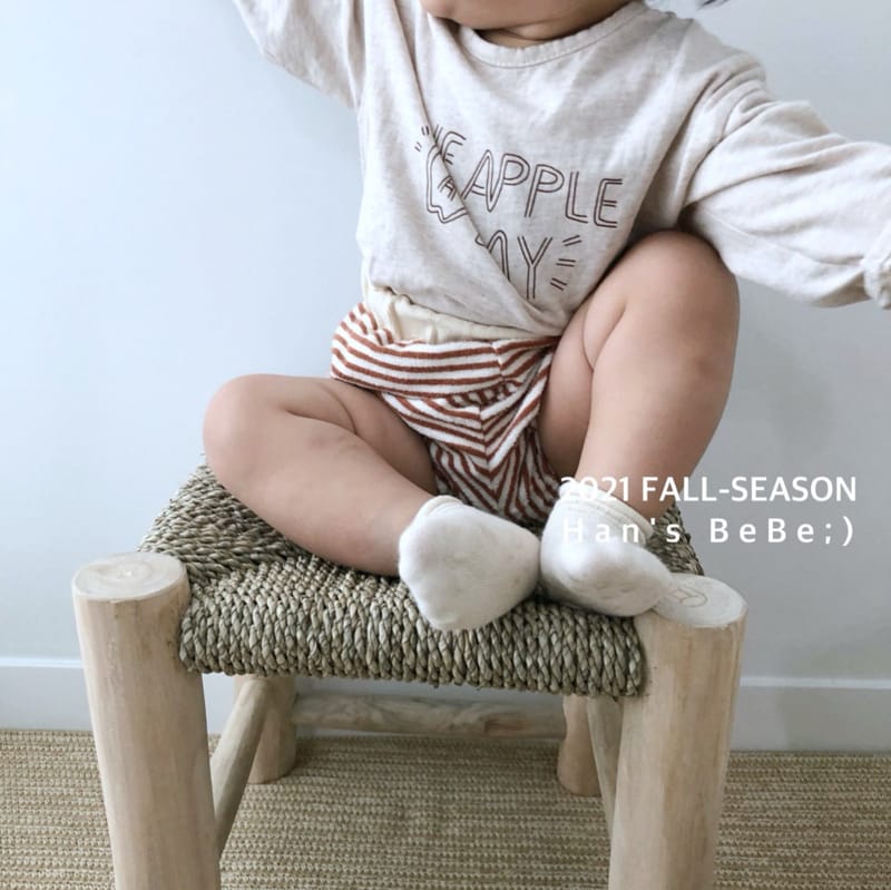 HAN'S - Korean Children Fashion - #Kfashion4kids - Bebe Apple Tee - 10