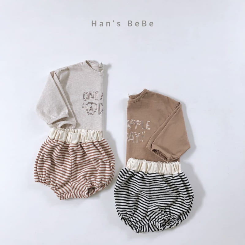 HAN'S - Korean Children Fashion - #Kfashion4kids - Bebe Apple Tee - 6