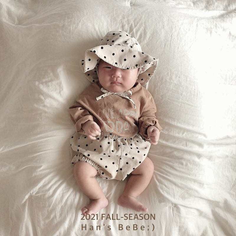 HAN'S - Korean Children Fashion - #Kfashion4kids - Bebe Apple Tee - 7
