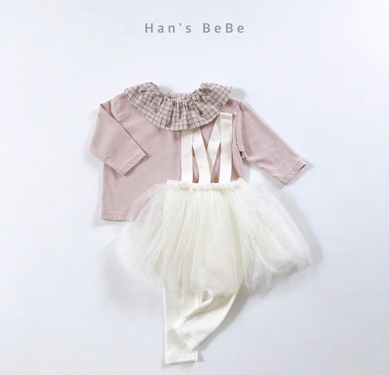 HAN'S - Korean Children Fashion - #Kfashion4kids - Shirring Mesh Leggings - 4