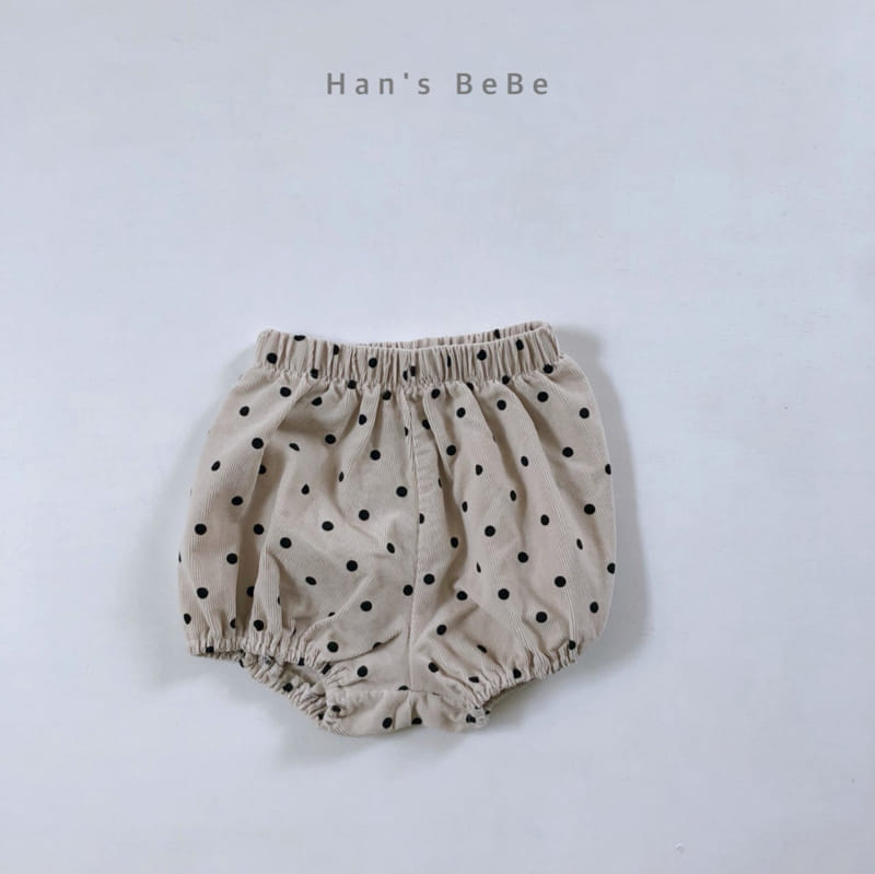 HAN'S - Korean Children Fashion - #Kfashion4kids - Dot Bloomer
