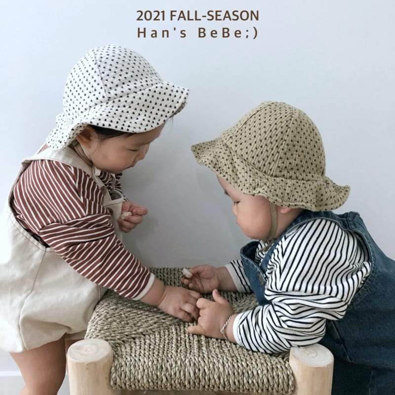 HAN'S - Korean Children Fashion - #Kfashion4kids - Bebe Piping Stripe Tee - 7